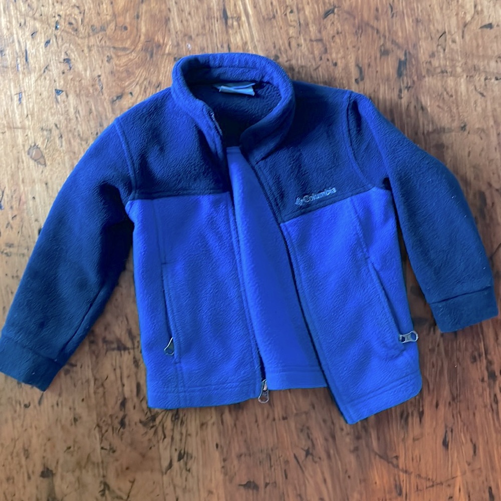 3T Columbia fleece coat